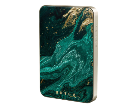 Powerbank Burga Emerald Pool Gold Magnetic Power Bank 5000